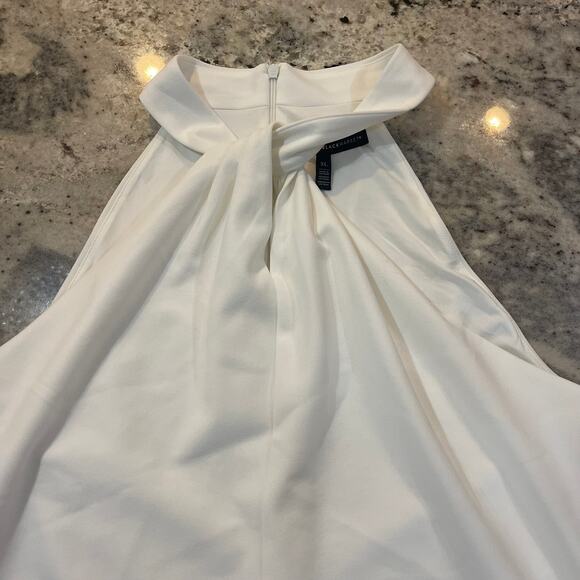 White House Black Market Twist Neck Halter XL NEW - Picture 4 of 5